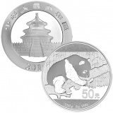 2016年150克熊猫银币