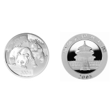 2008 熊猫纪念币1公斤银币