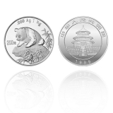 1999熊猫纪念币1公斤银币