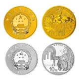 2015南非中国年金银币 金银套装