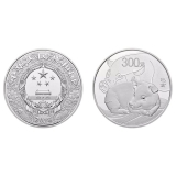 2019年猪年1公斤圆形本色银币